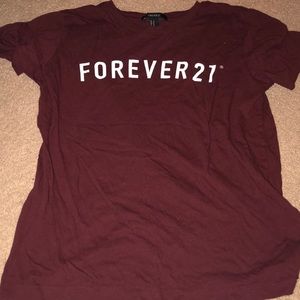 Forever 21 Maroon shirt